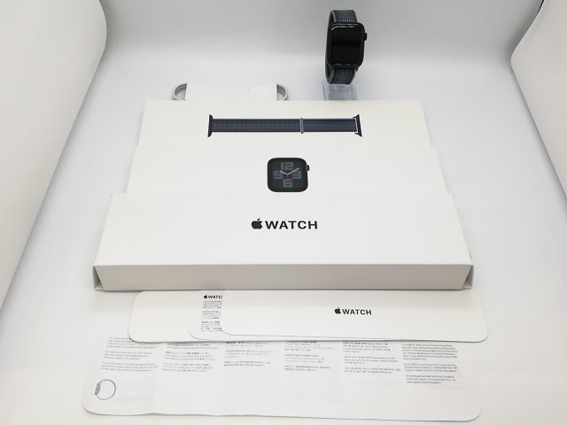 【中古】Apple Apple Watch SE2 44mm GPS ミッドナイトアルミニウムケース/ミッドナイトスポーツループ MREA3J/A【アリオ倉敷】保証期間１ヶ月【ランクC】_7