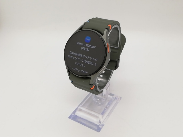 【中古】SAMSUNG Galaxy Watch7 40mm Wi-Fi/Bluetoothモデル グリーン【アリオ倉敷】保証期間１ヶ月【ランクB】