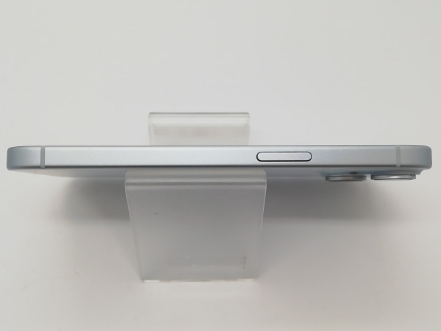 【中古】Apple 国内版 【SIMフリー】 iPhone 15 128GB ブルー MTML3J/A【広島】保証期間１ヶ月【ランクB】
