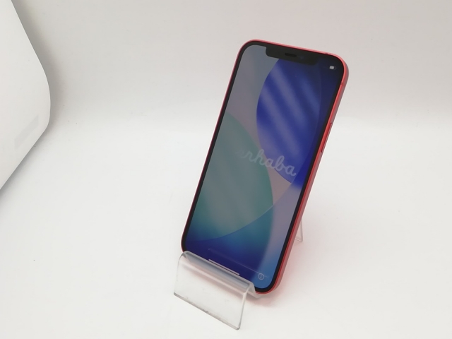 【中古】Apple 国内版 【SIMフリー】 iPhone 12 128GB (PRODUCT)RED MGHW3J/A【アリオ倉敷】保証期間１ヶ月【ランクC】_1
