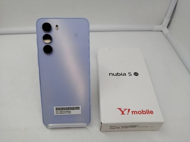 【未使用】ZTE ymobile 【SIMフリー】 nubia S 5G 4GB 128GB ライトパープル A403ZT【札幌】保証期間３ヶ月_7