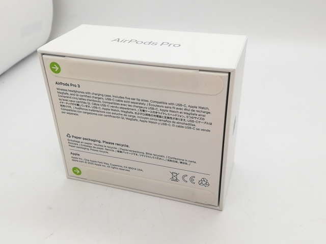 未使用】Apple AirPods Pro 3 MFHP4J/A【新橋】保証期間1ヶ月 【公式