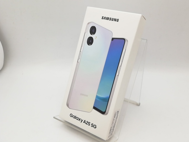 【未使用】SAMSUNG ymobile 【SIMフリー】 Galaxy A25 5G ライトブルー 4GB 64GB SCSBC3【千葉】保証期間３ヶ月