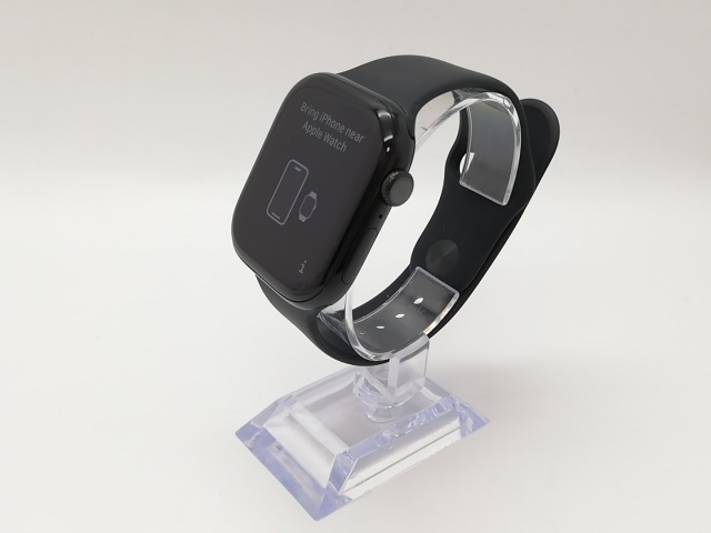 【中古】Apple Apple Watch Series10 46mm GPS ジェットブラックアルミニウムケース/ブラックスポーツバンド (S/M) MWWP3J/A【アリオ倉敷】保証期間１ヶ月【ランクB】