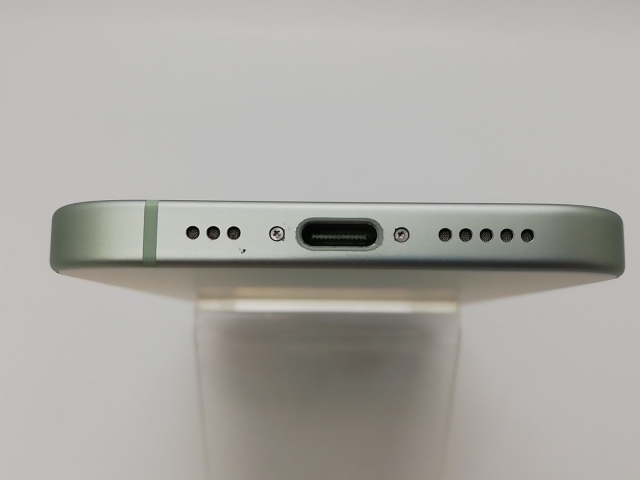【中古】Apple 国内版 【SIMフリー】 iPhone 15 128GB グリーン MTMM3J/A【鹿児島中町】保証期間１ヶ月【ランクB】