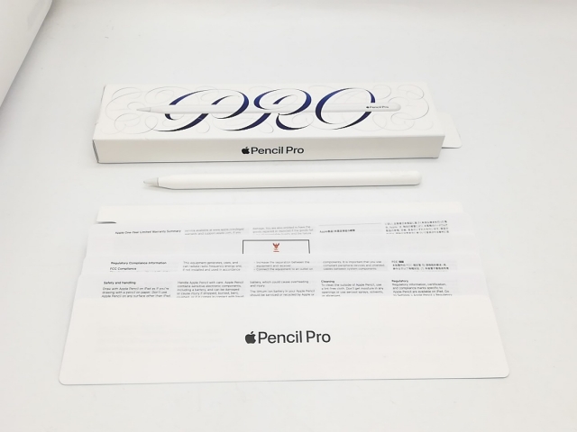 【中古】Apple Apple Pencil Pro MX2D3ZA/A【アリオ倉敷】保証期間１週間_2
