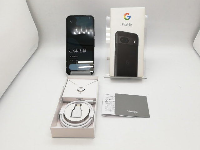 【中古】Google SoftBank 【SIMフリー】 Pixel 8a オブシディアン 8GB 128GB G576D【アリオ倉敷】保証期間１ヶ月【ランクB】_7