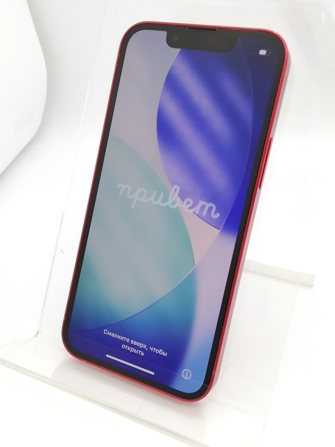 【中古】Apple 楽天モバイル 【SIMフリー】 iPhone 13 mini 128GB (PRODUCT)RED MLJG3J/A【アリオ倉敷】保証期間１ヶ月【ランクC】