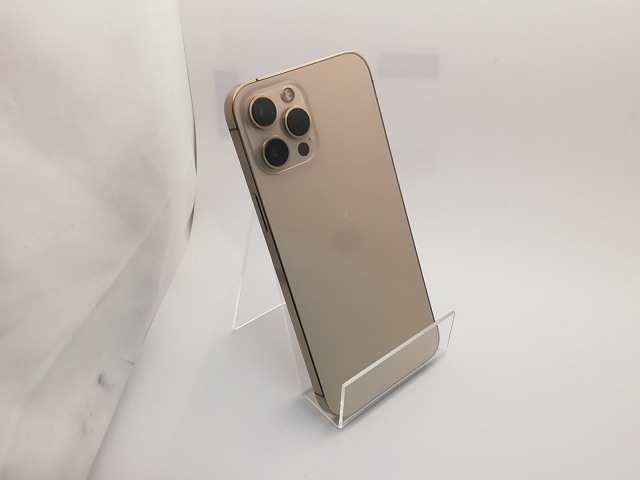 【中古】Apple docomo 【SIMロック解除済み】 iPhone 12 Pro Max 512GB ゴールド MGD53J/A【秋葉3号】保証期間１ヶ月【ランクC】