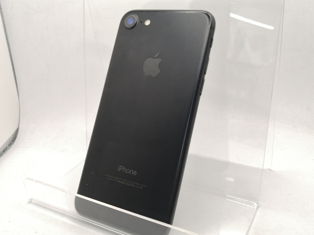 【中古】Apple docomo 【SIMロックあり】 iPhone 7 32GB ブラック MNCE2J/A【神保町】保証期間１ヶ月【ランクC】