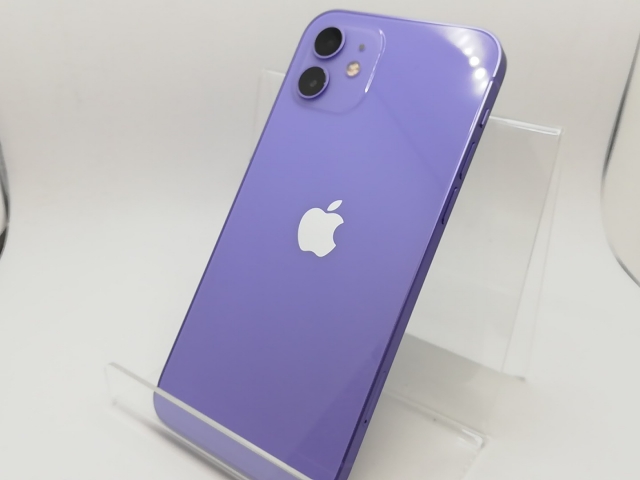 中古】Apple au 【SIMロック解除済み】 iPhone 12 64GB パープル
