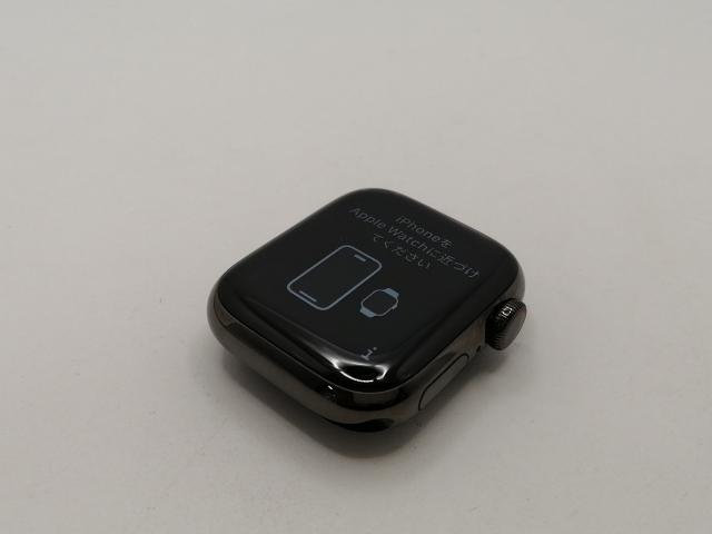 【中古】Apple Apple Watch Series7 41mm Cellular グラファイトステンレススチールケース (バンド無し)【川崎駅前】保証期間１ヶ月【ランクC】