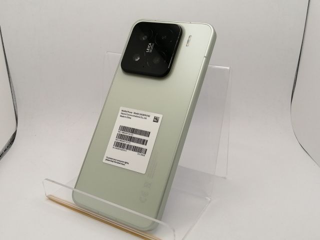 【中古】Xiaomi 国内版【SIMフリー】 Xiaomi 15 グリーン 12GB 256GB【川崎駅前】保証期間１ヶ月【ランクA】