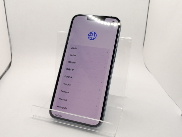 【中古】Apple ymobile 【SIMフリー】 iPhone 14 128GB ブルー MPVJ3J/A【川崎駅前】保証期間１ヶ月【ランクA】_1