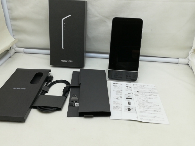 Samsung Galaxy S25 256GB ブルーブラック Samsung Galaxy S25
