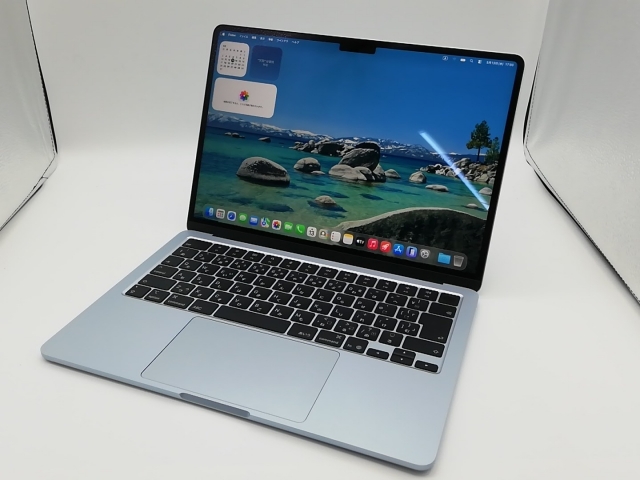 【中古】Apple MacBook Air 13インチ CTO (M4, 2025) スカイブルー M4(CPU:10C/GPU:10C)/16G/1T【川崎駅前】保証期間１ヶ月【ランクA】