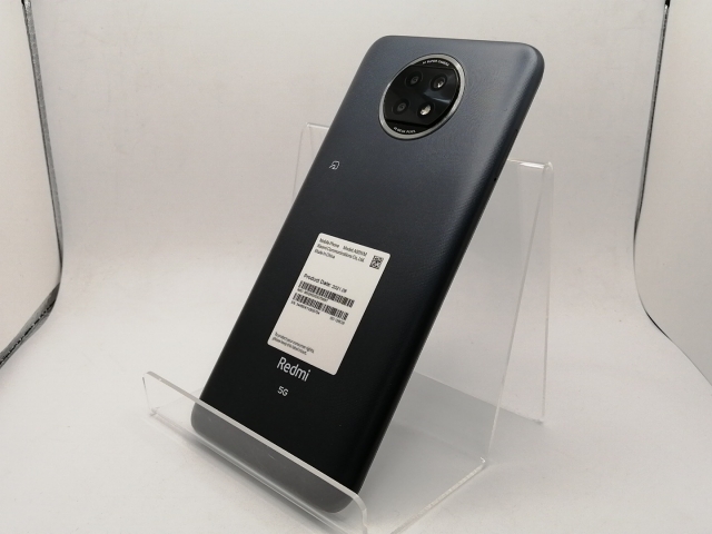 【中古】Xiaomi SoftBank 【SIMロックあり】 Redmi Note 9T 5G ナイトフォールブラック 4GB 128GB A001XM【川崎駅前】保証期間１ヶ月【ランクC】