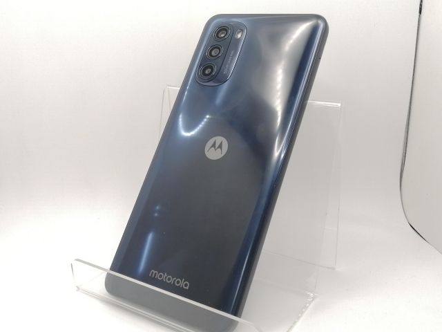 【中古】MOTOROLA 国内版 【SIMフリー】 moto g52j 5G インクブラック 6GB 128GB PATM0000JP【川崎駅前】保証期間１ヶ月【ランクB】