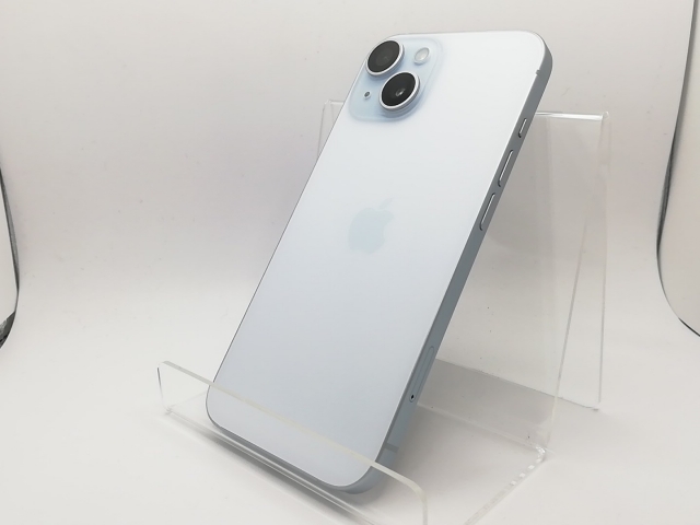 【中古】Apple 国内版 【SIMフリー】 iPhone 15 256GB ブルー MTMR3J/A【川崎駅前】保証期間１ヶ月【ランクB】