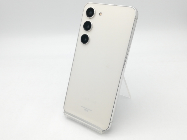 Galaxy S23 US版 SIMフリー クリーム 8GB/128GB 中古 中古】SAMSUNG au 【SIMフリー】 Galaxy S23 クリーム 8GB 256GB SCG19