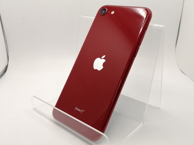 【中古】Apple docomo 【SIMフリー】 iPhone SE（第3世代） 128GB (PRODUCT)RED MMYH3J/A【川崎駅前】保証期間１ヶ月【ランクC】
