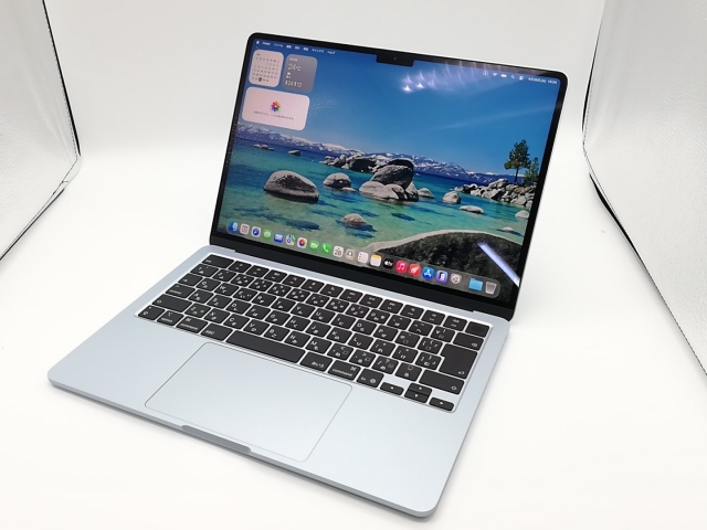 【中古】Apple MacBook Air 13インチ (M42025) M4(CPU:10C/GPU:8C) 16GB/256GB スカイブルー MC6T4J/A【川崎駅前】保証期間１ヶ月【ランクA】