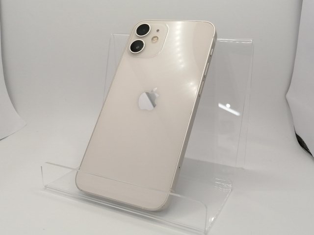 【中古】Apple 国内版 【SIMフリー】 iPhone 12 mini 256GB ホワイト MGDT3J/A【川崎駅前】保証期間１ヶ月【ランクC】