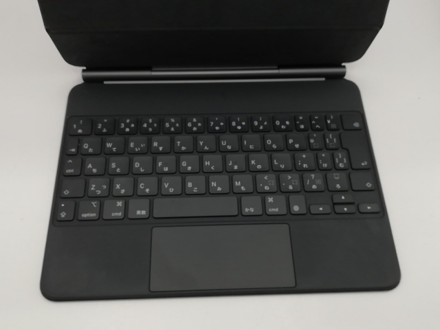 【中古】Apple Magic Keyboard 日本語（JIS） ブラック iPad Air（第4/第5世代/M2）・Pro 11インチ（第1/第2/第3/第4世代）用 MXQT2J/A【川崎駅前】保証期間１週間_1