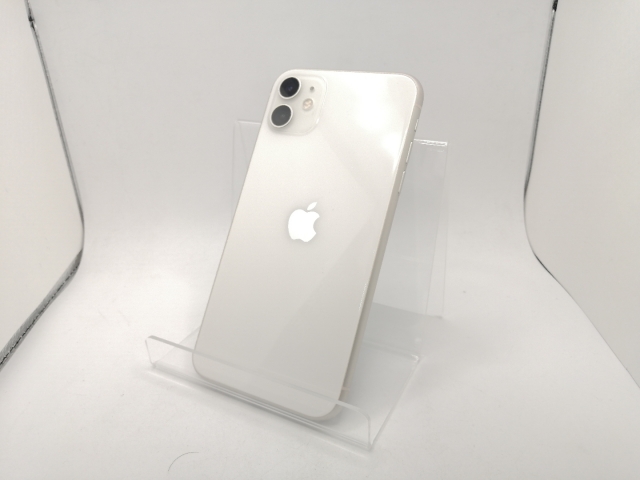 【中古】Apple au 【SIMロックあり】 iPhone 11 128GB ホワイト MWM22J/A【川崎駅前】保証期間１ヶ月【ランクB】