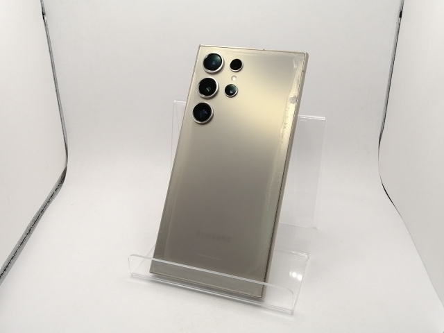 中古】SAMSUNG 国内版 【SIMフリー】 Galaxy S24 Ultra チタニウム 