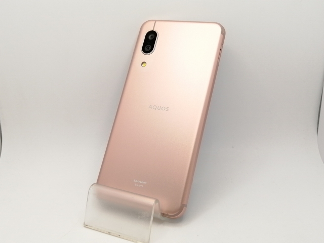 中古】SHARP 国内版 【SIMフリー】 AQUOS sense3 ライトカッパー 4GB