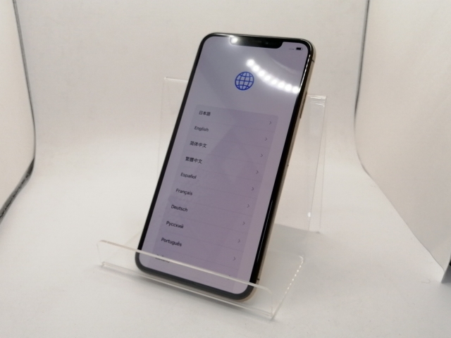 【中古】Apple docomo 【SIMロックあり】 iPhone XS Max 512GB ゴールド MT702J/A【川崎駅前】保証期間１ヶ月【ランクC】_1