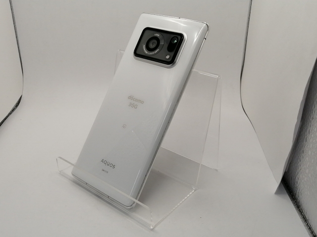 中古】SHARP docomo 【SIMロック解除済み】 AQUOS R6 ホワイト 12GB 