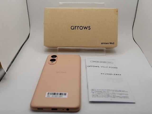 【中古】FCNT au 【SIMフリー】 arrows We2 ライトオレンジ 4GB 64GB FCG02【川崎駅前】保証期間１ヶ月【ランクA】_7