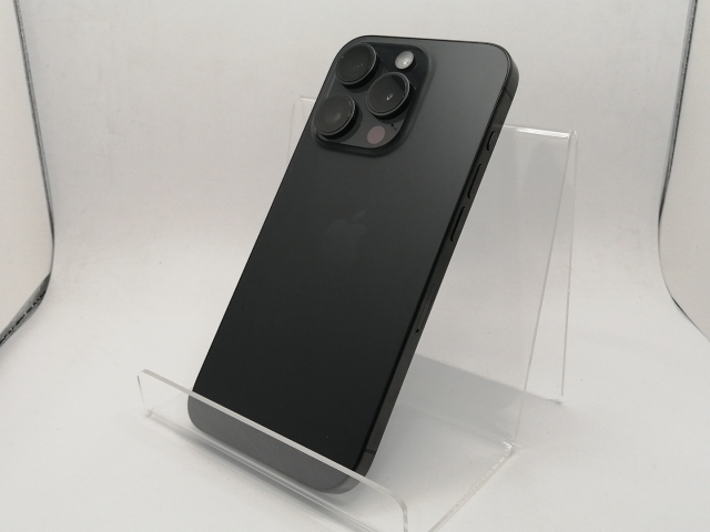 【中古】Apple 国内版 【SIMフリー】 iPhone 15 Pro 256GB ブラックチタニウム MTUC3J/A【川崎駅前】保証期間１ヶ月【ランクB】