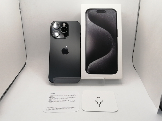 【中古】Apple 国内版 【SIMフリー】 iPhone 15 Pro 256GB ブラックチタニウム MTUC3J/A【川崎駅前】保証期間１ヶ月【ランクB】_9