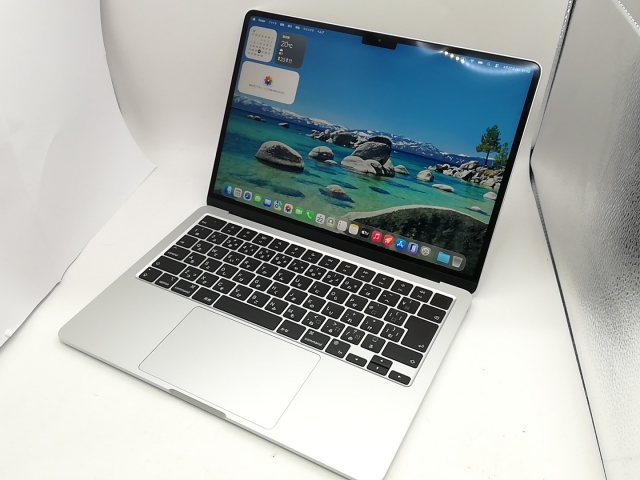 【中古】Apple MacBook Air 13インチ CTO (M3,2024) シルバー M3(CPU:8C/GPU:10C)/16G/256G【秋葉5号】保証期間１ヶ月【ランクA】