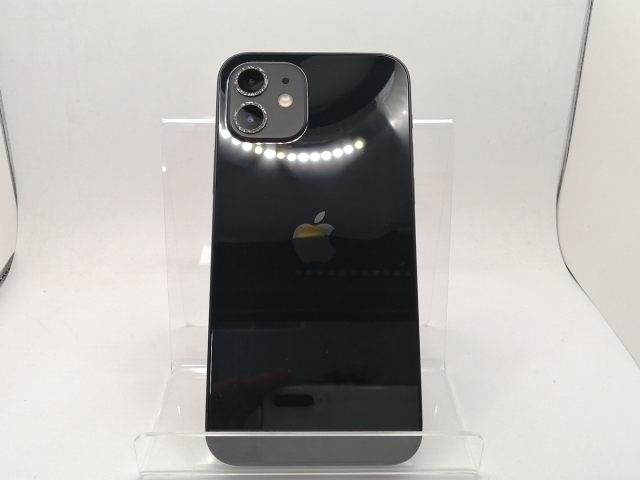 【中古】Apple docomo 【SIMロック解除済み】 iPhone 12 256GB ブラック MGJ03J/A【柏】保証期間１ヶ月【ランクC】