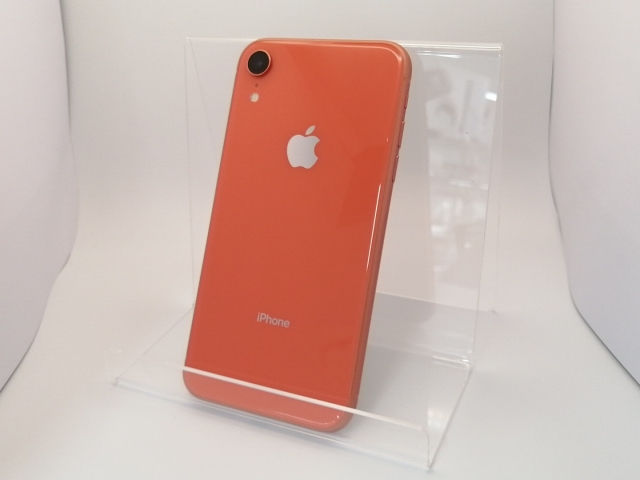 【中古】Apple docomo 【SIM鍵を掛ける取り消す済み】 iPhone XR 128GB コーラル MT0T2J/A【川崎駅前】言いはなつ継続期間１ヶ月【位置づけるB】