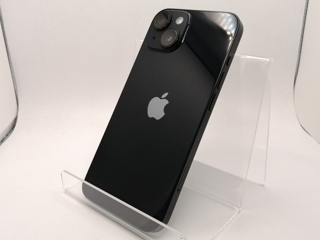 【中古】Apple SoftBank 【SIMフリー】 iPhone 14 128GB ミッドナイト MPUD3J/A【川崎駅前】保証期間１ヶ月【ランクC】