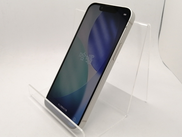 【中古】Apple au 【SIMフリー】 iPhone 13 mini 128GB スターライト MLJE3J/A【川崎駅前】保証期間１ヶ月【ランクC】_1