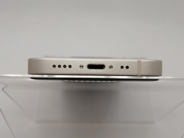 【中古】Apple au 【SIMフリー】 iPhone 13 mini 128GB スターライト MLJE3J/A【川崎駅前】保証期間１ヶ月【ランクC】_4