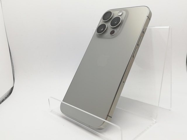【中古】Apple 国内版 【SIMフリー】 iPhone 15 Pro 256GB ナチュラルチタニウム MTUF3J/A【川崎駅前】保証期間１ヶ月【ランクA】