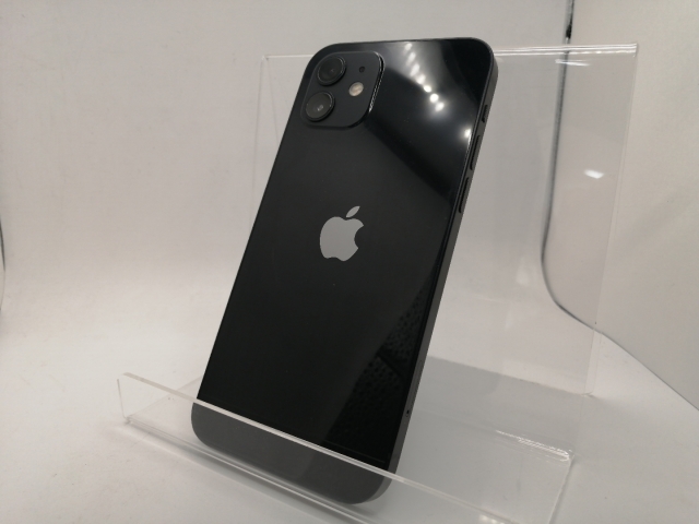 【中古】Apple SoftBank 【SIMロック解除済み】 iPhone 12 64GB ブラック MGHN3J/A【川崎駅前】保証期間１ヶ月【ランクC】