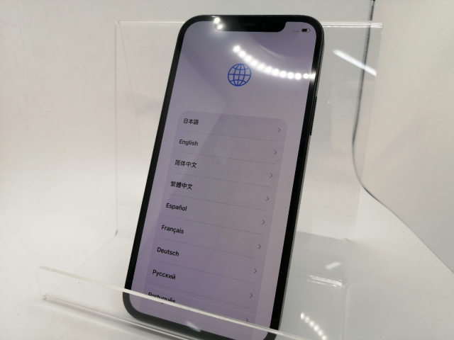 【中古】Apple SoftBank 【SIMロック解除済み】 iPhone 12 64GB ブラック MGHN3J/A【川崎駅前】保証期間１ヶ月【ランクC】_1