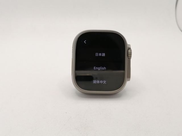 【中古】Apple Apple Watch Ultra3 49mm Cellular ナチュラルチタニウムケース (バンド無し)【川崎駅前】保証期間１ヶ月【ランクA】
