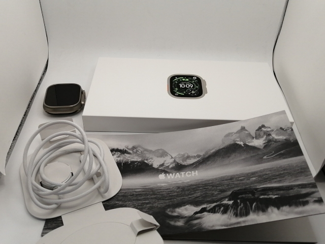 【中古】Apple Apple Watch Ultra3 49mm Cellular ナチュラルチタニウムケース (バンド無し)【川崎駅前】保証期間１ヶ月【ランクA】_4