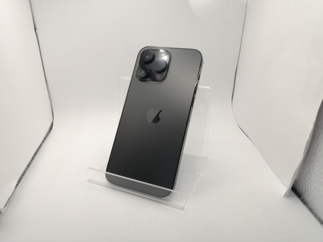 【中古】Apple docomo 【SIMフリー】 iPhone 14 Pro Max 1TB スペースブラック MQ9K3J/A【川崎駅前】保証期間１ヶ月【ランクC】