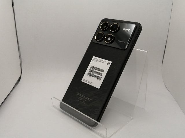 【中古】Xiaomi 国内版 【SIMフリー】 POCO F6 Pro 12GB 256GB ブラック【川崎駅前】保証期間１ヶ月【ランクB】
