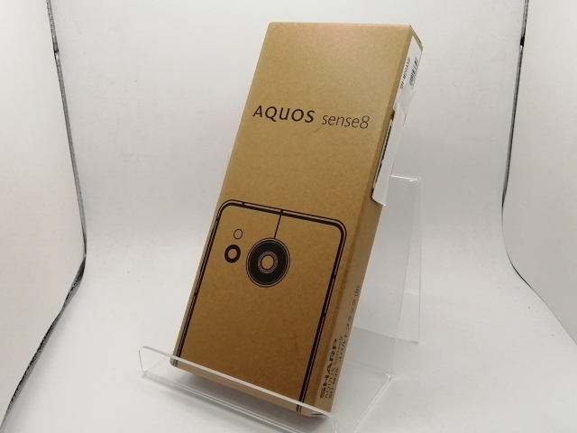 【未使用】SHARP 国内版 【SIMフリー】 AQUOS sense8 コバルトブラック 6GB 128GB SH-M26【川崎駅前】保証期間３ヶ月